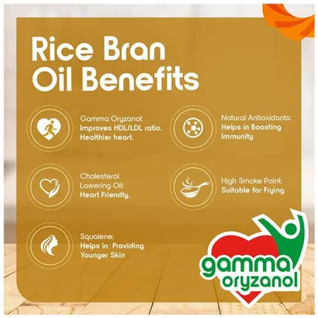 Fortune Refined Oil - Rice Bran, 5 L Can-5.webp